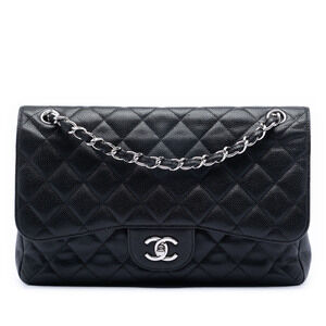 Pre-Loved Chanel Jumbo Classic Caviar Double Flap